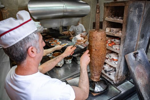 Vers broodje döner in de binnenstad van Hoorn, passend bij beste doner hoorn